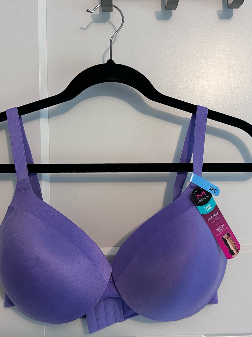 Maidenform Lavender Purple Full Coverage T-Shirt Bra